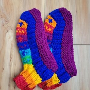 NWOT Hand-made Woolen Socks/Slippers